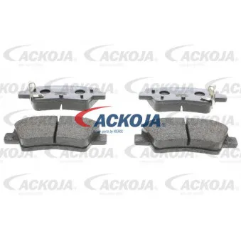ACKOJA A52-2135 - Jeu de 4 plaquettes de frein arrière