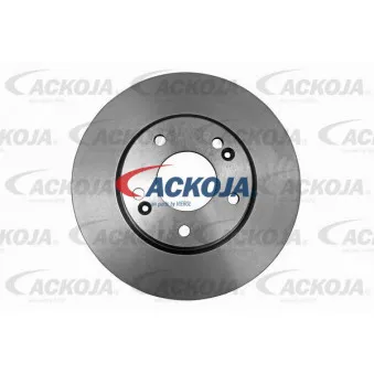 ACKOJA A52-2504 - Jeu de 2 disques de frein avant