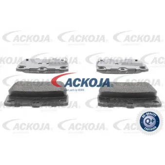 ACKOJA A70-0026 - Jeu de 4 plaquettes de frein arrière