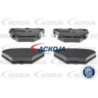 ACKOJA A70-0034 - Jeu de 4 plaquettes de frein arrière