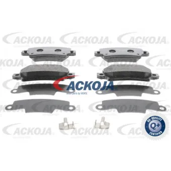 ACKOJA A70-0035 - Jeu de 4 plaquettes de frein arrière