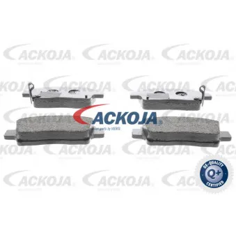 ACKOJA A70-0085 - Jeu de 4 plaquettes de frein arrière