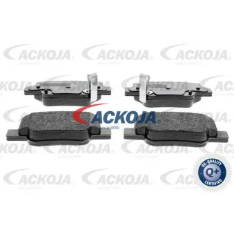 ACKOJA A70-0089 - Jeu de 4 plaquettes de frein arrière