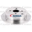 ACKOJA A70-40002 - Jeu de 2 disques de frein arrière