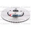 ACKOJA A70-80012 - Jeu de 2 disques de frein avant