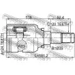 FEBEST 0111-ZRE181LH - Jeu de joints, arbre de transmission avant gauche