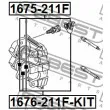 Kit de réparation, étrier de frein FEBEST [1675-211F]