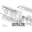 FEBEST 2375-LTF - Kit de réparation, étrier de frein