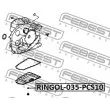 Rondelle d'étanchéité, vis de vidange d'huile FEBEST [RINGOL-035-PCS10]