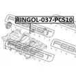 FEBEST RINGOL-037-PCS10 - Joint d'étanchéité, tamis d'huile