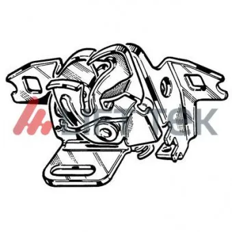 LIFT-TEK LT3775208 - Serrure de capot-moteur