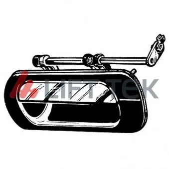 LIFT-TEK LT80371 - Poignée de porte arrière droit