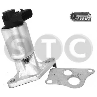 Soupape, réaspiration/controle des gaz d'échappement STC [T493012]
