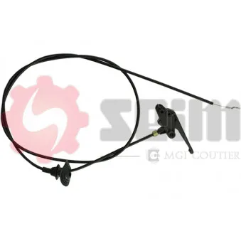 SEIM 122092 - Tirette de capot moteur