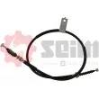 Tirette à câble, frein de stationnement arrière gauche SEIM [554249]