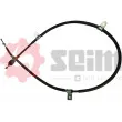 Tirette à câble, frein de stationnement arrière gauche SEIM [554735]