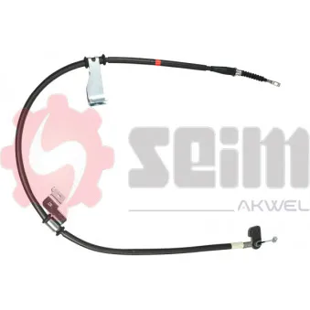 SEIM 555410 - Tirette à câble, frein de stationnement arrière gauche