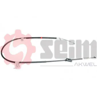 Tirette à câble, frein de stationnement avant gauche SEIM 555827 pour HONDA CR-V 2.0 - 150cv