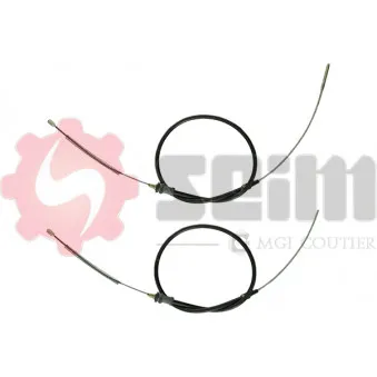 Tirette à câble, frein de stationnement SEIM OEM 6X0609721C