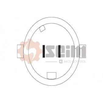 Lève-vitre arrière gauche SEIM OEM 834502S000