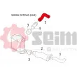 SEIM 981609 - Gaine de suralimentation