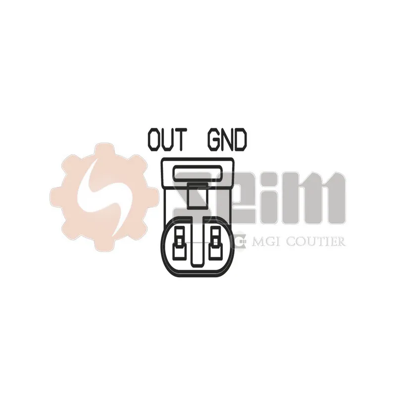 Capteur d'angle, vilebrequin SEIM CP182 - Visuel 1