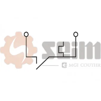 Interrupteur de température, ventilateur de radiateur SEIM OEM 6001023839