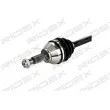 RIDEX 13D0135 - Arbre de transmission avant gauche