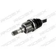 RIDEX 13D0135 - Arbre de transmission avant gauche
