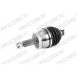 RIDEX 13D0369 - Arbre de transmission avant droit