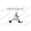 RIDEX 273C0025 - Triangle ou bras de suspension (train avant)
