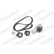 RIDEX 3096W0015 - Pompe à eau + kit de courroie de distribution