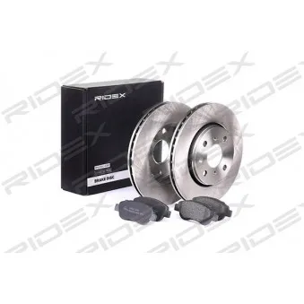 Kit de disques et plaquettes avant RIDEX [3405B0021]