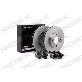 RIDEX 3405B0030 - Kit de disques et plaquettes avant