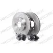 RIDEX 3405B0030 - Kit de disques et plaquettes avant