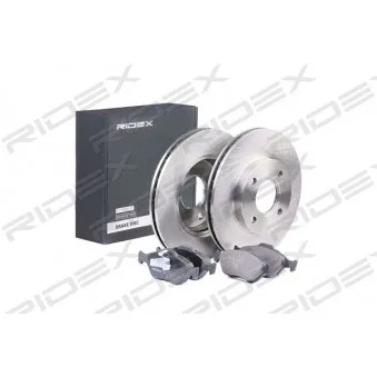 RIDEX 3405B0057 - Kit de disques et plaquettes avant