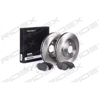 RIDEX 3405B0059 - Kit de disques et plaquettes avant