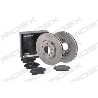 RIDEX 3405B0075 - Kit de disques et plaquettes avant