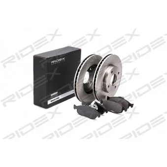 RIDEX 3405B0115 - Kit de disques et plaquettes avant