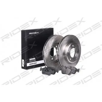 Kit de disques et plaquettes avant RIDEX [3405B0132]