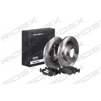 Kit de disques et plaquettes avant RIDEX [3405B0139]
