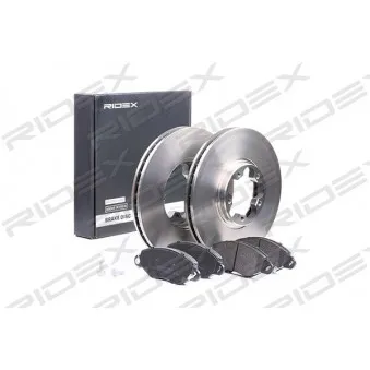 RIDEX 3405B0157 - Kit de disques et plaquettes avant