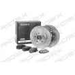 Kit de disques et plaquettes avant RIDEX [3405B0231]