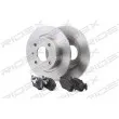 RIDEX 3405B0257 - Kit de disques et plaquettes avant