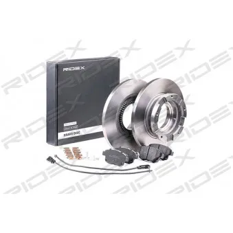 Kit de disques et plaquettes arrière RIDEX [3405B0267]