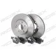 RIDEX 3405B0268 - Kit de disques et plaquettes avant