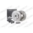 Kit de disques et plaquettes avant RIDEX [3405B0277]