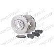 RIDEX 3405B0277 - Kit de disques et plaquettes avant