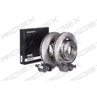 RIDEX 3405B0281 - Kit de disques et plaquettes avant
