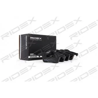 RIDEX 402B0045 - Jeu de 4 plaquettes de frein arrière